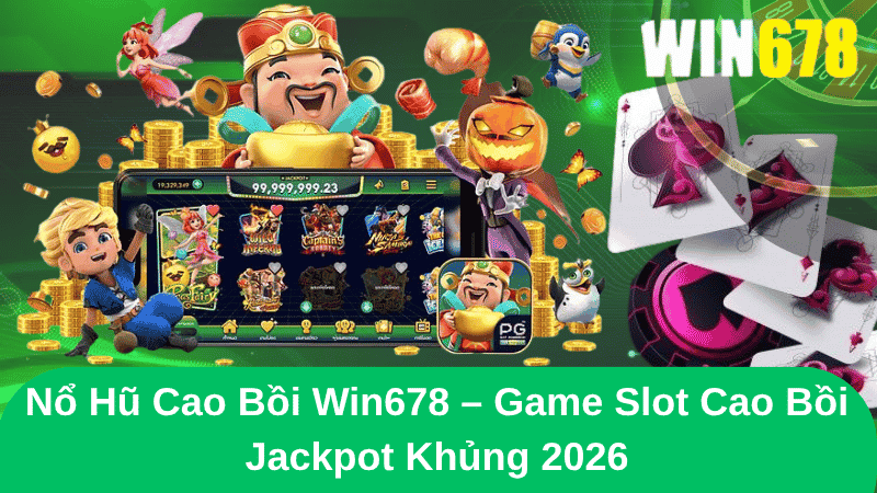 Nổ Hũ Cao Bồi Win678 – Game Slot Cao Bồi Jackpot Khủng 2026